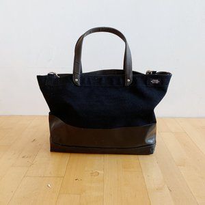 Jack Spade Industrial Canvas Dipped Coal Bag